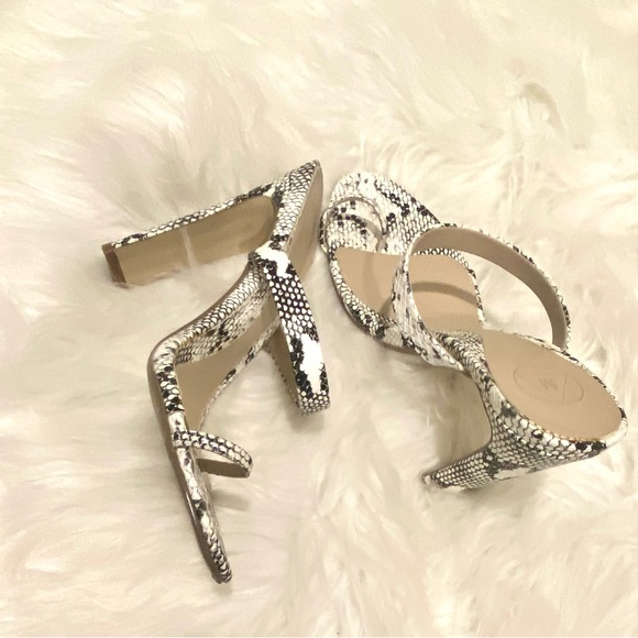 Snake skin sandals shoes - Picture 1 of 4